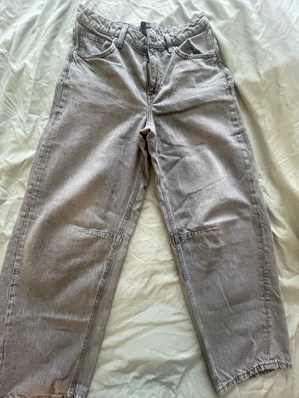 H&M Light Gray Boyfriend Jeans